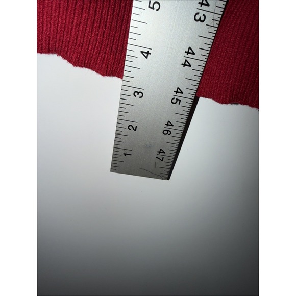 Torrid Rayon Longline V Neck Cardigan Button Front Sweater Red Size 2 - Picture 5 of 11
